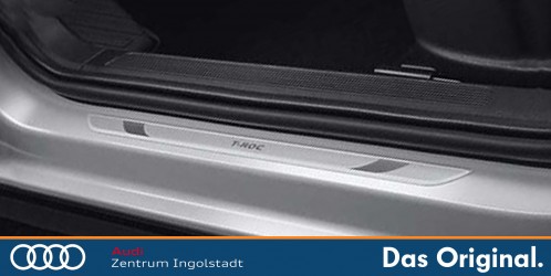 Ladekantenschutz Folie Carbon Optik Schwarz gegen Kratzer Macken  Beschädigungen passgenau zugeschnitten für VW T-Roc A11 ab 2017