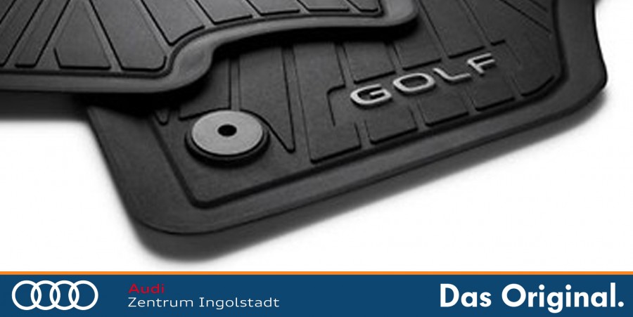 Duogrip Gummi Fußmatten für VW Golf 8 Type 1