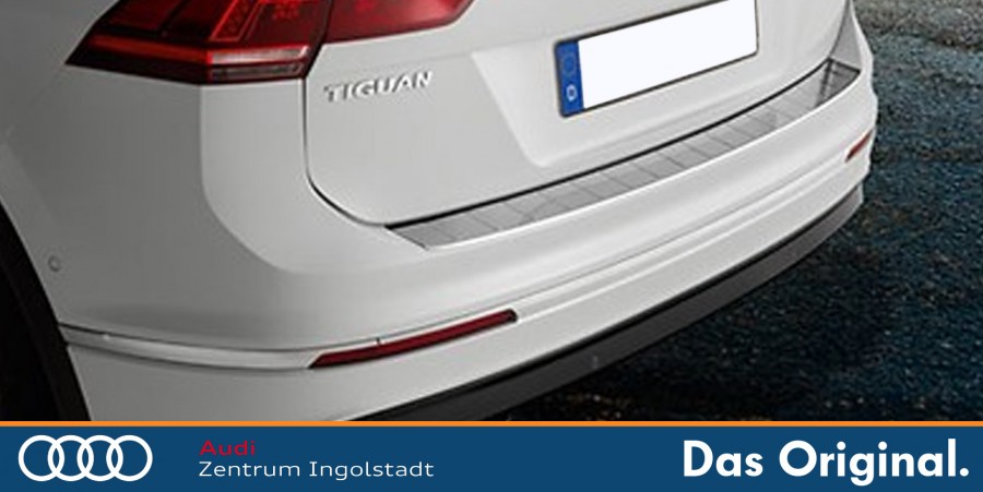 LADEKANTENSCHUTZ Edelstahl MATT Leiste für VW Tiguan II AD +
