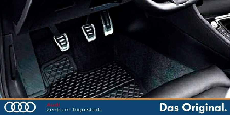Gummi-Fußmatten schwarz für VW ID. Buzz Bus Bj 05.22