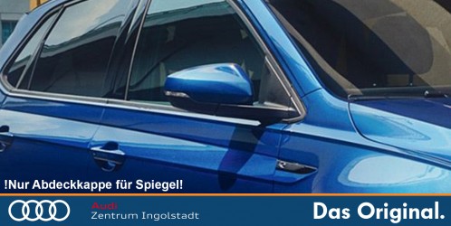 Auto Spiegelkappen, 1 Paar Auto Tür Außenspiegelkappe Rückspiegelkappe  Seitenspiegel Abdeckungen Kompatibel mit Volkswagen Tiguan 2010–2016 Yeti